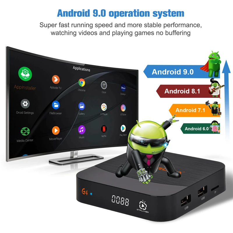 GTMEDIA G4 PLUS Android 11 TV Box 2.4G Wifi Smart 4K Stalker Xtream IPTV  Set Top Box - Buy GTMEDIA G4 PLUS Android 11 TV Box 2.4G Wifi Smart 4K  Stalker Xtream