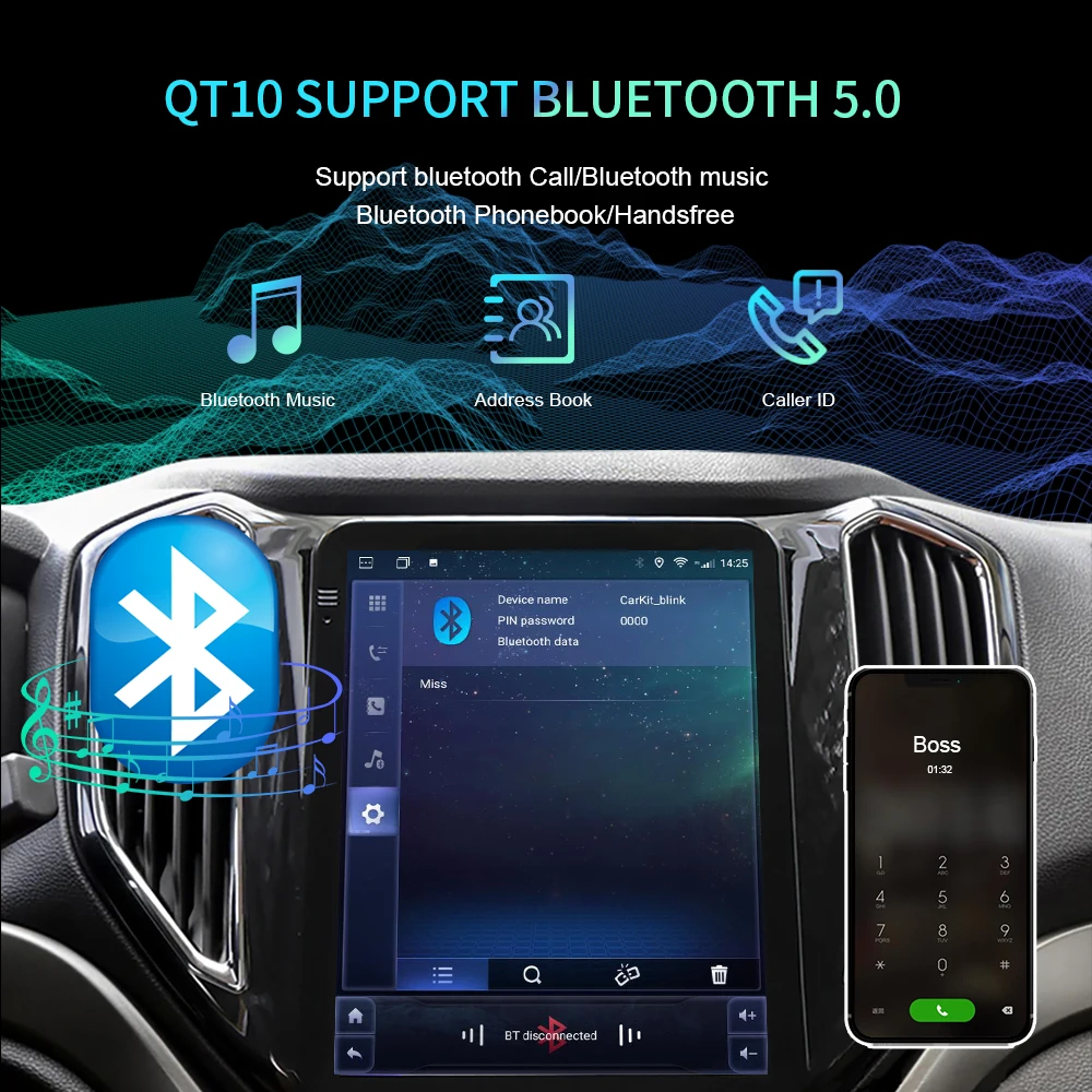 JUSTNAVI Android Car Radio For Peugeot 207 2006 - 2016 Stero Navigation  Autoradio GPS Multimedia Wireless Carplay Video Player