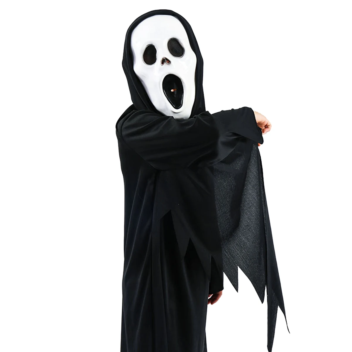 call Blame Appropriate Helovīna spoku tērpu kostīmu kids black rāpojošs phantom saģērbt zēni  halovīni scary parādīšanās dēmons cosplay tērps ar masku pasūtīt \ Citi >  www.alaverdi.lv